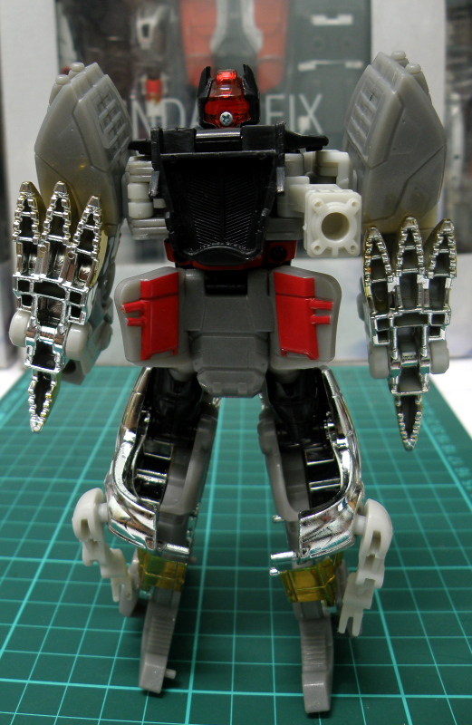 Grimlock robot back plain