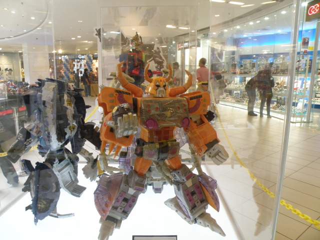 Unicron in robot mode.