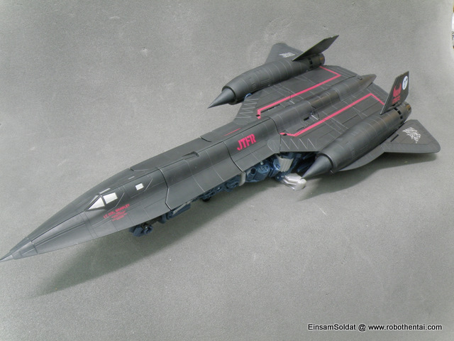 JetFire SR-71 overall view from the front.