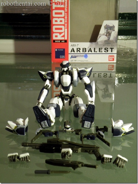 ARX7 Robot Damashii Accessories.